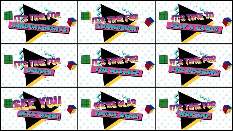 Retro Transition Video Pack